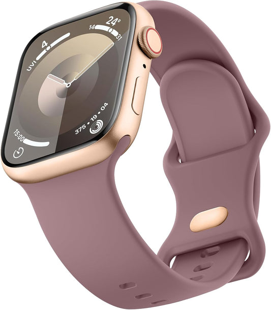 Silicone Waterproof Sport Bands for Apple Watch 42mm-46mm
