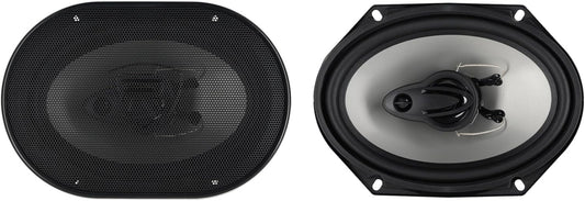 Rockville RV68.3A 6x8in 3-Way Car Speakers for Superior Sound
