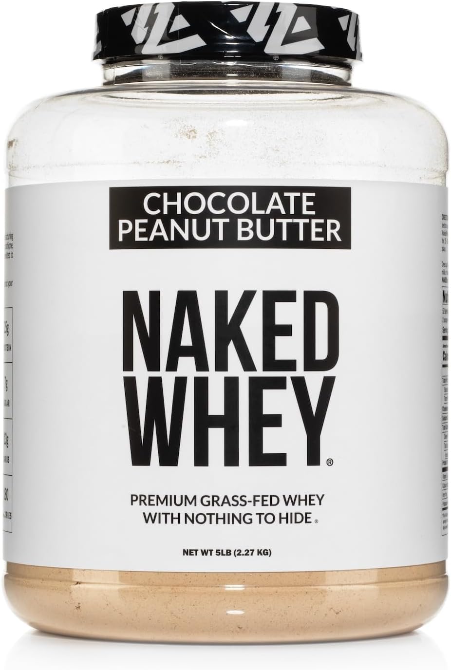 NAKED Whey Chocolate Peanut Butter Protein Powder for Recovery
