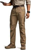CQR Men's Utility Flex Cargo Pants - Lightweight Water Resistant Gears
