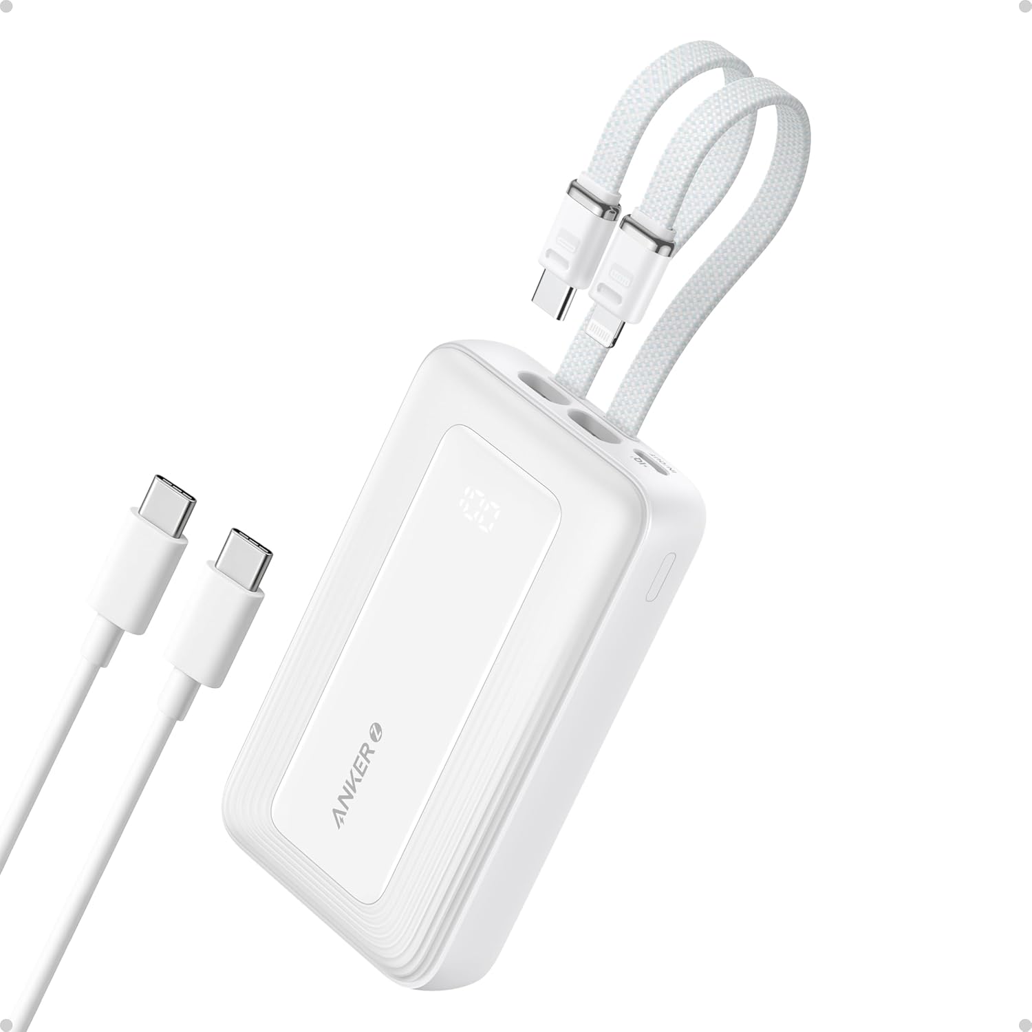 Anker Zolo Power Bank 10,000mAh Fast Charger for iPhone and More