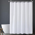 White Shower Liner Cloth Waterproof 72 x 72 in - Heavy Duty 120G
