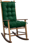 Dark Green Patio Chair Cushion Set for Indoor Outdoor Use