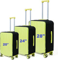 Clear PVC Suitcase Covers for Travel Protection and Style