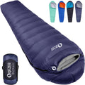 Adult Down Sleeping Bag for Cold Weather 0F to 20F Temperature Range