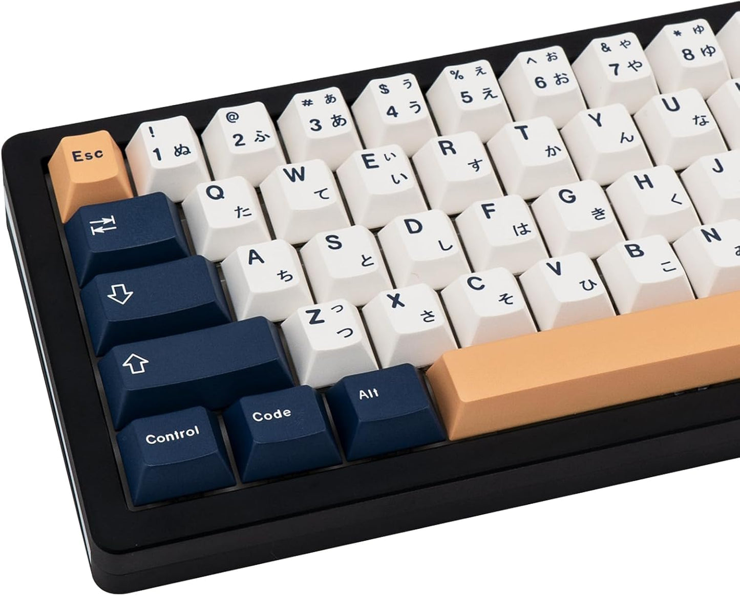 PBT Japanese Keycaps Set for Mechanical Keyboards - 129 Keys