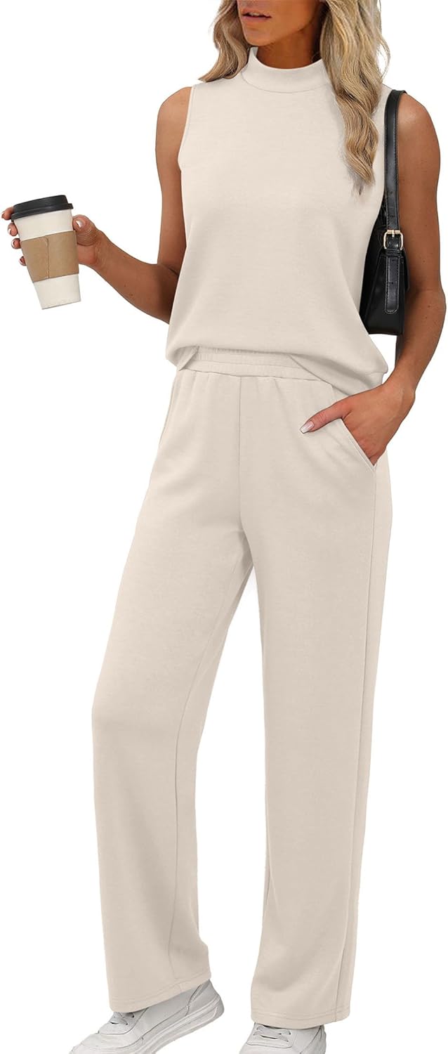 XIEERDUO Two Piece Sets for Women Summer Outfits Travel