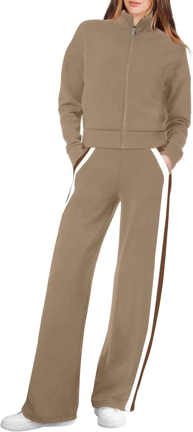 XIEERDUO Lounge Sets for Women - Stylish 2 Piece Tracksuit