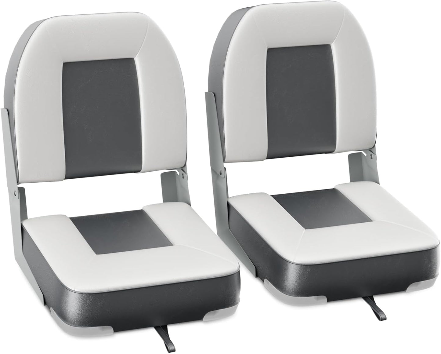 20-Inch High Back Boat Seat with Thick Padding for Comfort