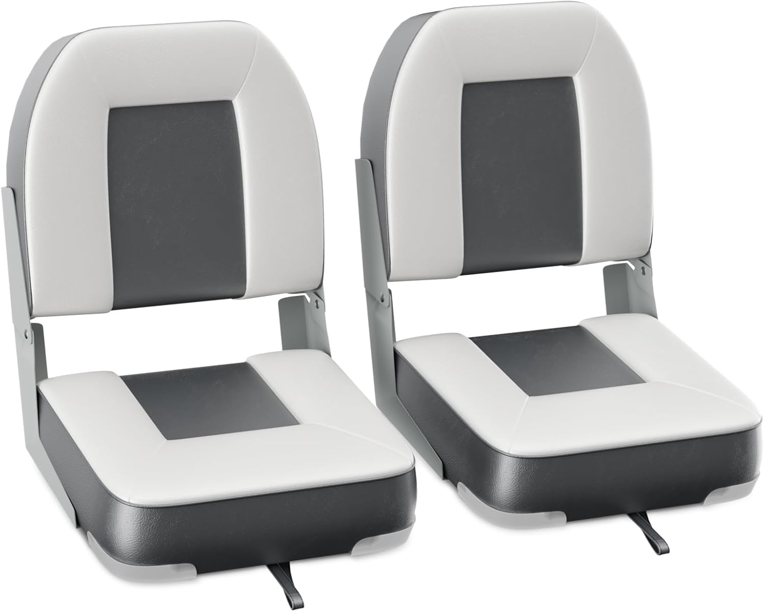 20-Inch High Back Boat Seat with Thick Padding for Comfort