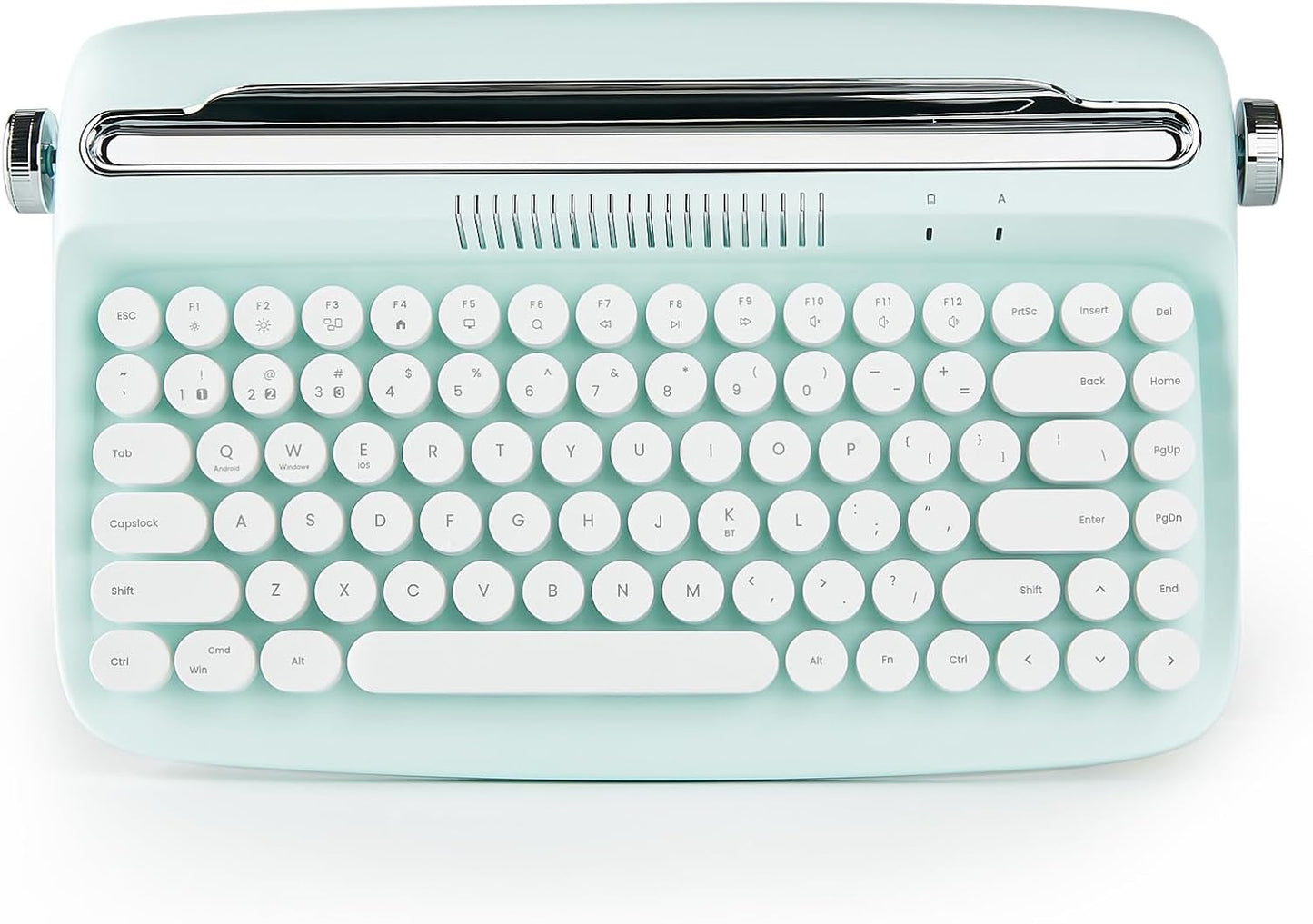 YUNZII B303 Wireless Typewriter Keyboard: Retro Aesthetic Design