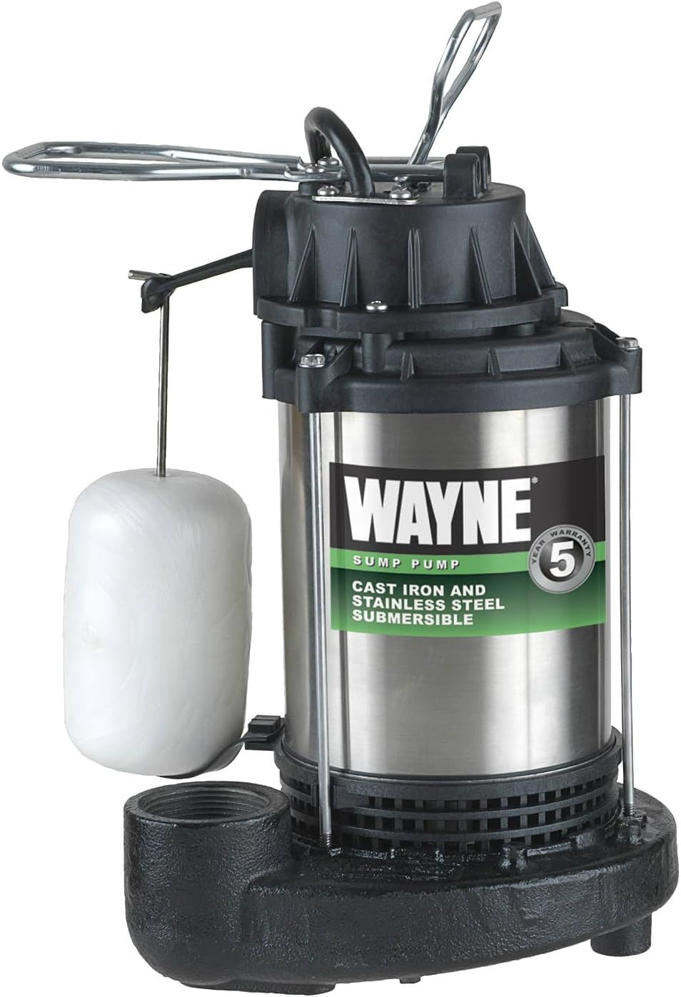 1 HP Submersible Cast Iron Sump Pump for Heavy Duty Use