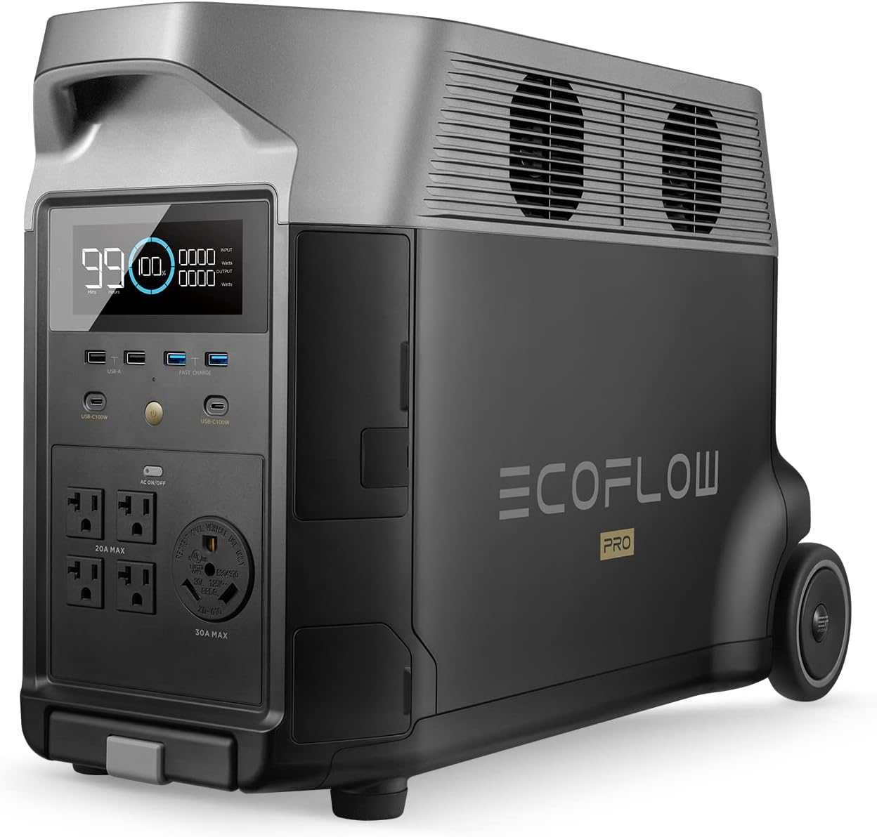 EF ECOFLOW Delta Pro: 3600Wh Fast Charge Power Station