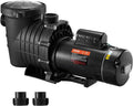 VEVOR 2.0HP Above Ground Pool Pump - Energy Saving Dual Speed