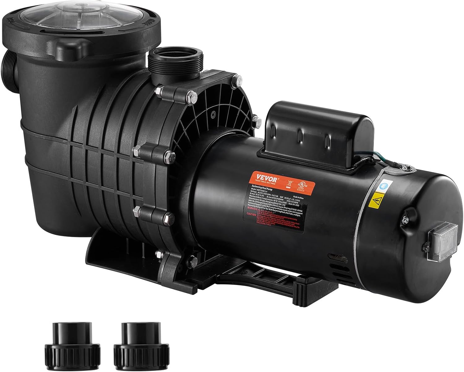 VEVOR 2.0HP Above Ground Pool Pump for Efficient Water Circulation