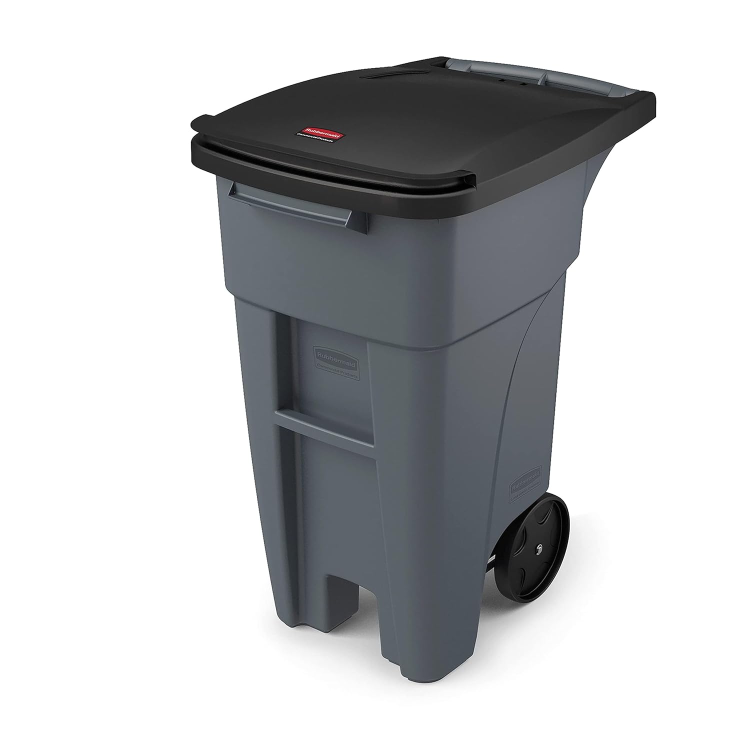 Rubbermaid Brute Rollout Trash Can with Wheels for Easy Mobility