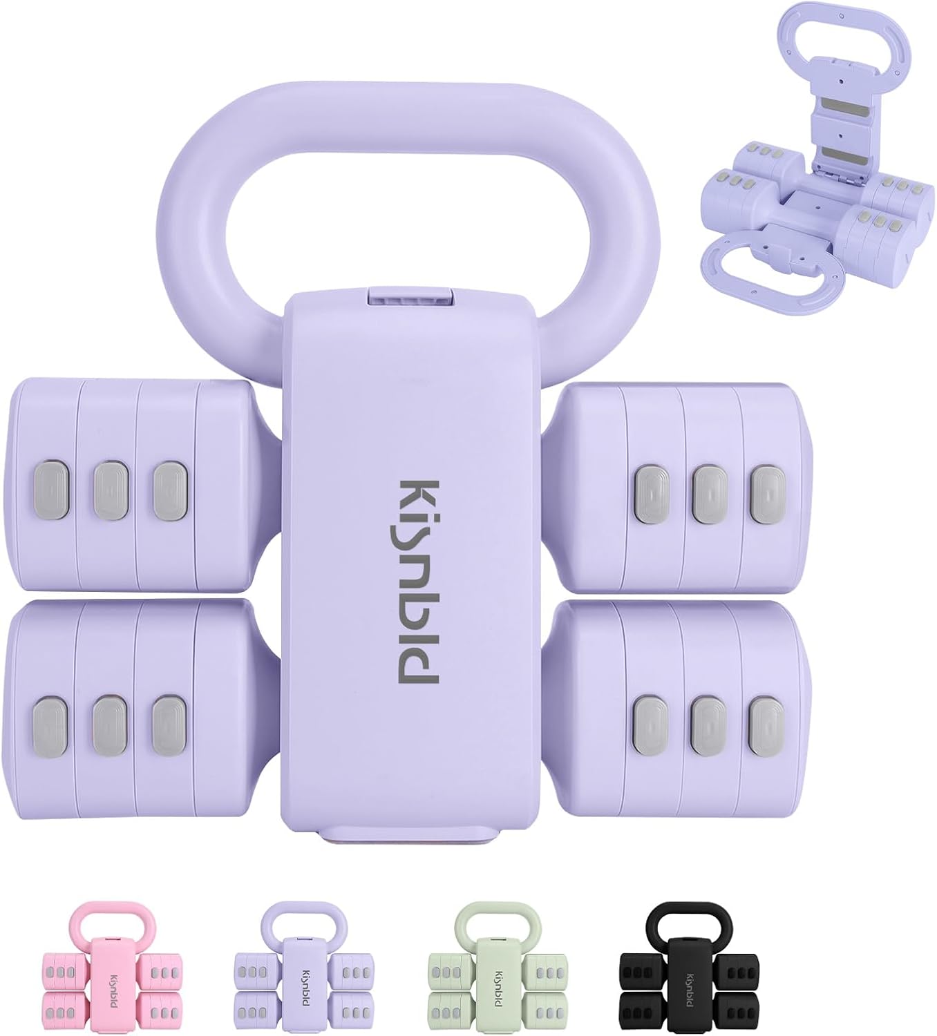 Adjustable Dumbbell Set of 2 for Home Gym & Outdoor Training