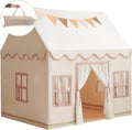 Large Kids Tent Playhouse Base Fabric with Star Lights and Flags