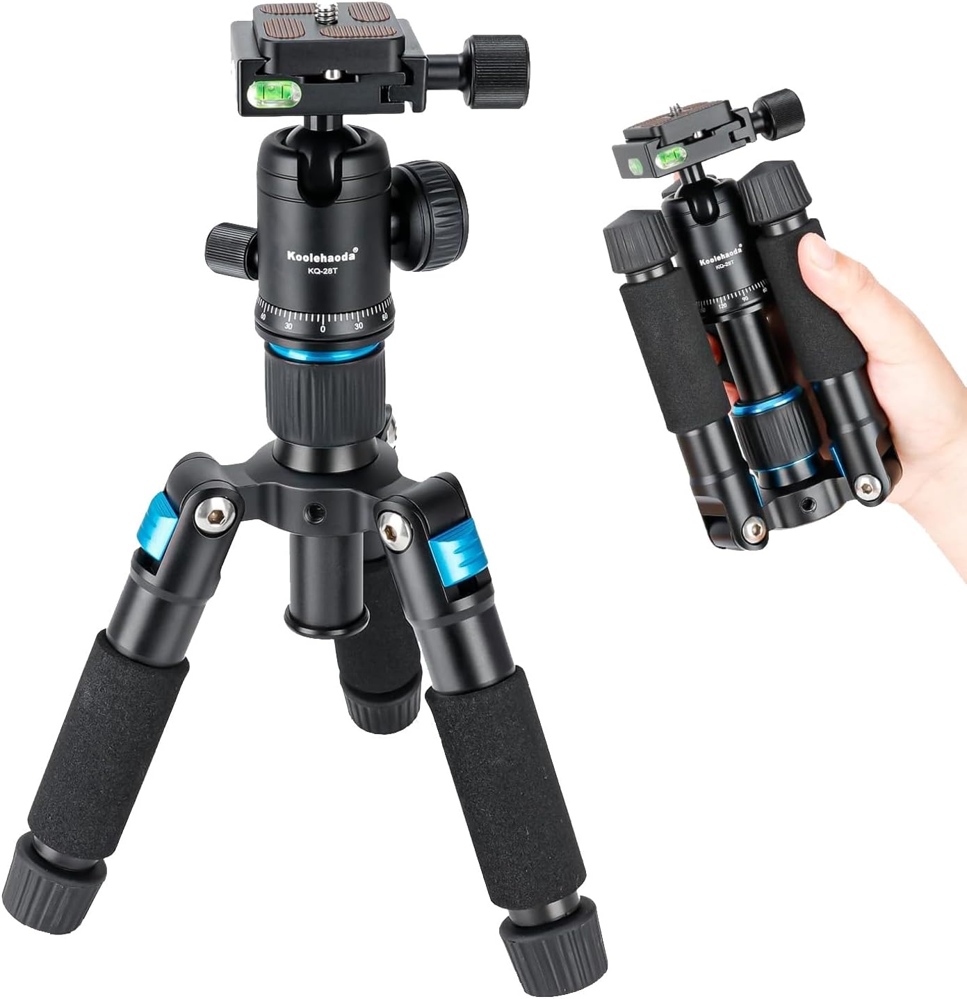 Koolehaoda Mini Desktop Tripod for DSLR Cameras and More