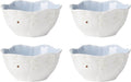 Lenox Butterfly Meadow Floral Dessert Bowls, Blue - Set of 4