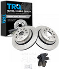 TRQ Rear Brake Pad & Rotor Kit for Lexus LS460 2007-2017