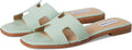 Steve Madden Hadyn Women's Flat Sandals - Chic Laser-Cut Design