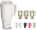 OniVerso 40 oz Insulated Tumbler with Handle and Straw - Leak Proof