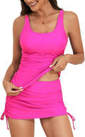 B2prity Tankini Swimsuit for Women Slimming Tummy Control Two Piece up