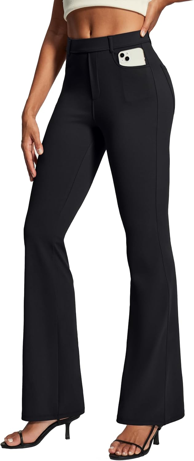 IUGA Womens Dress Pants Bootcut Business Casual Work Pants