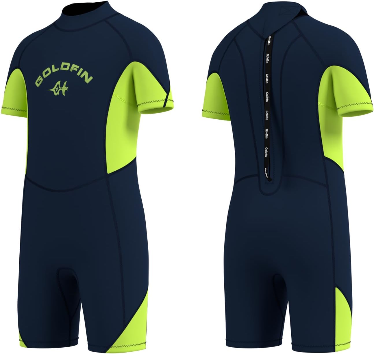 Goldfin Kids Wetsuit for Boys and Girls - 3mm Neoprene Suit