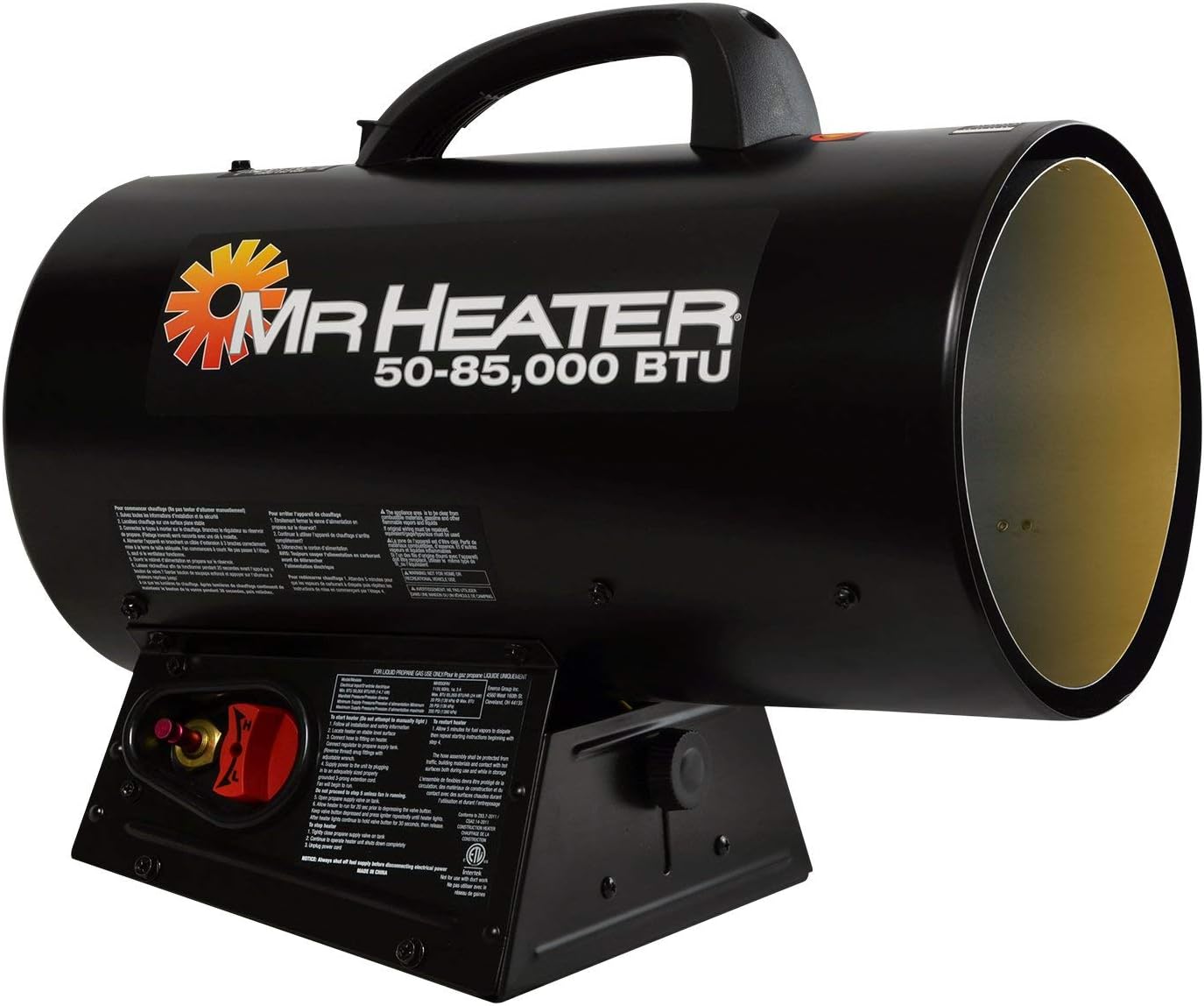 Mr. Heater MH85QFAV Propane Heater - Powerful Heating