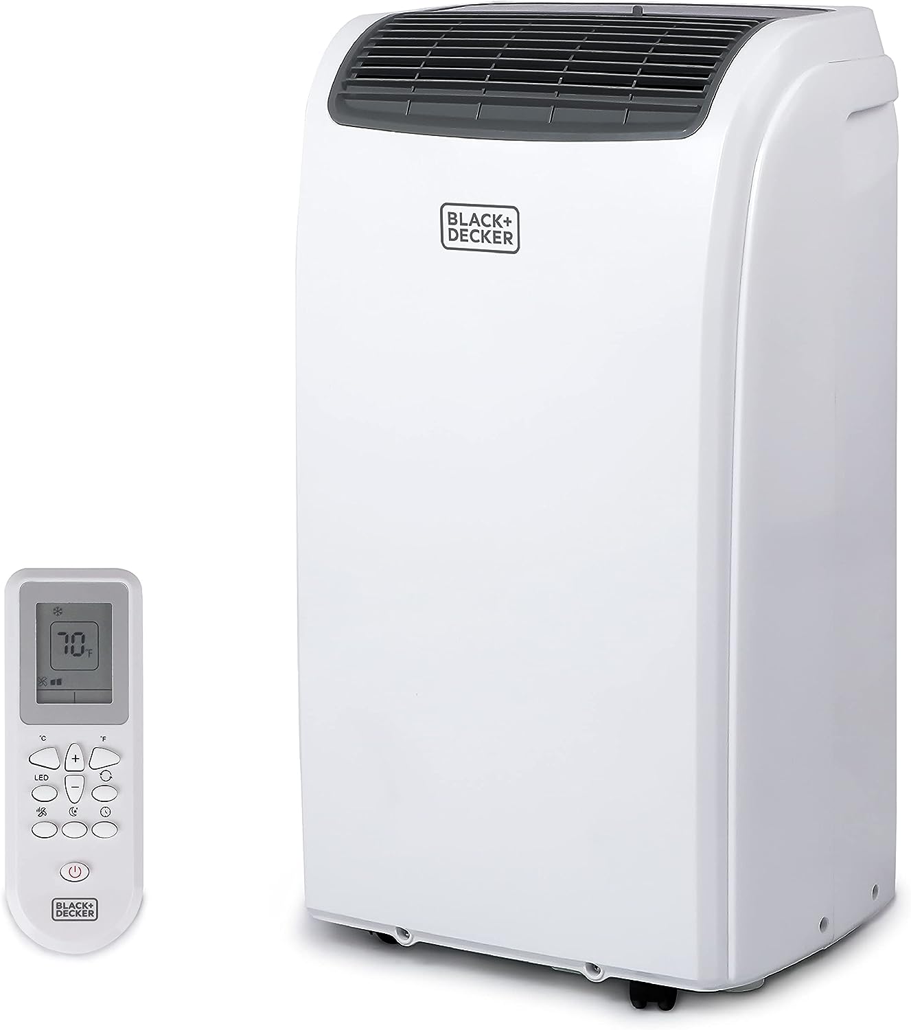 12,000 BTU Smart Portable AC/Heater, Remote, White