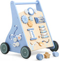 Wooden Baby Walker Push and Pull Learning Activity Walker - Montessori