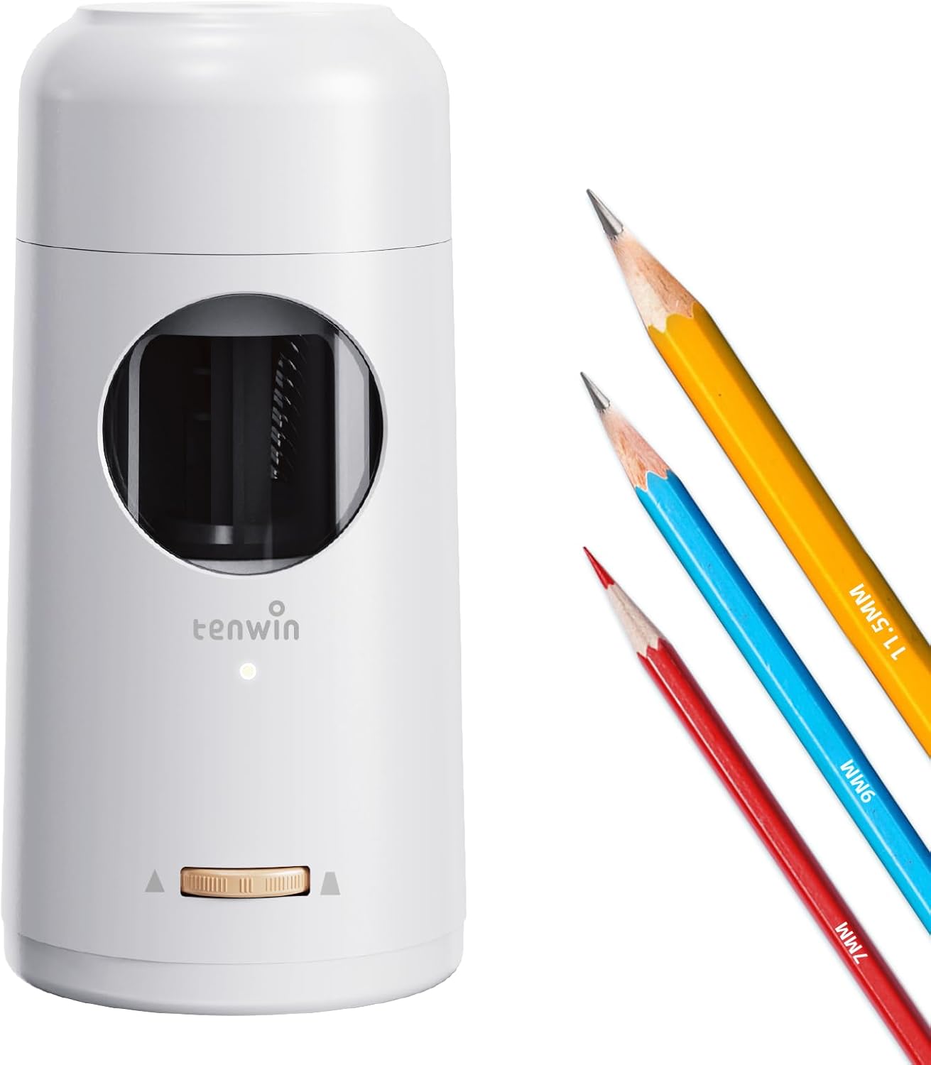 Rechargeable Electric Pencil Sharpener for Jumbo Pencils