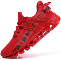 Men's Slip On Running Sneakers - Comfortable Breathable Walk Shoes