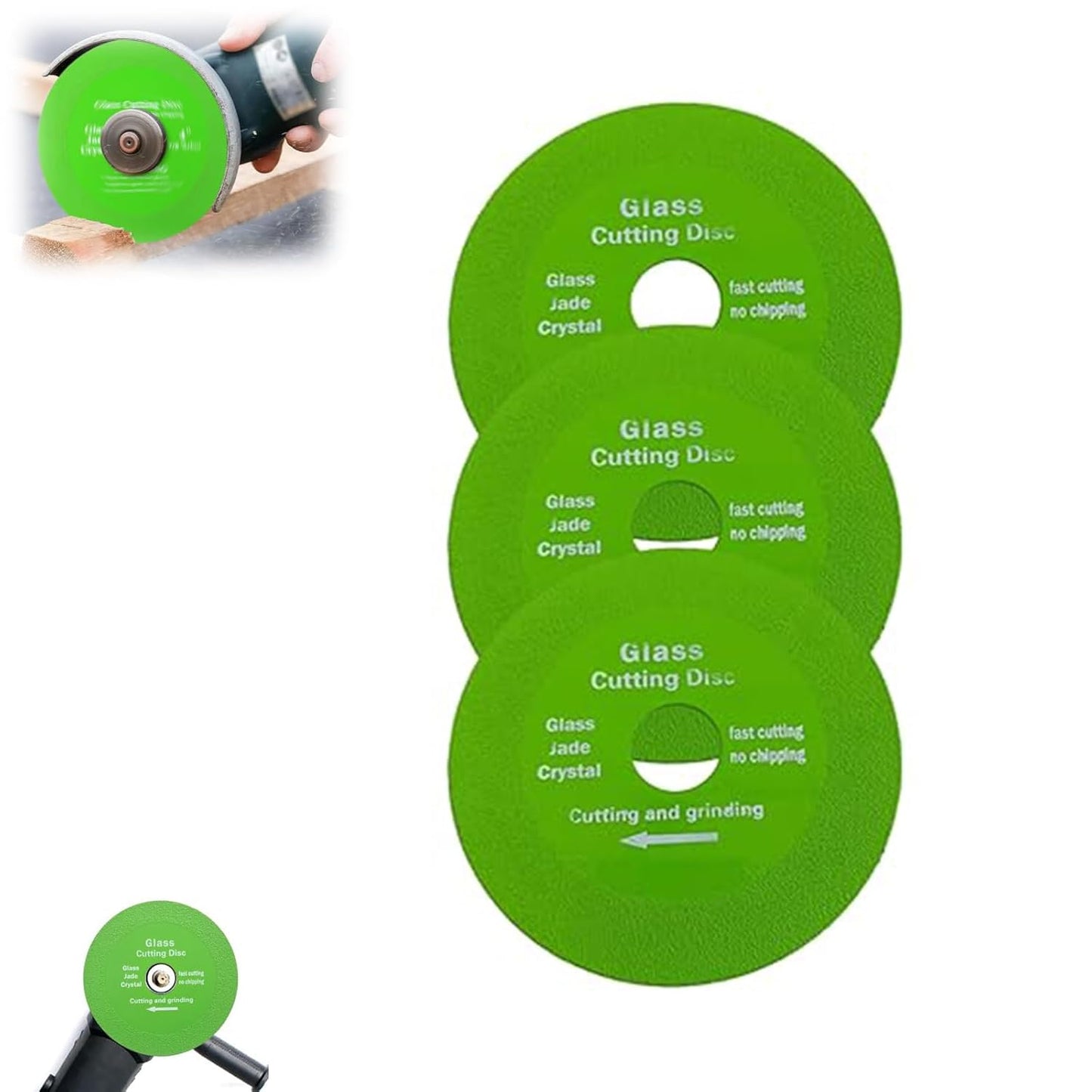 Rock Slab Grinding Disc Set - Precision Cutting & Grinding