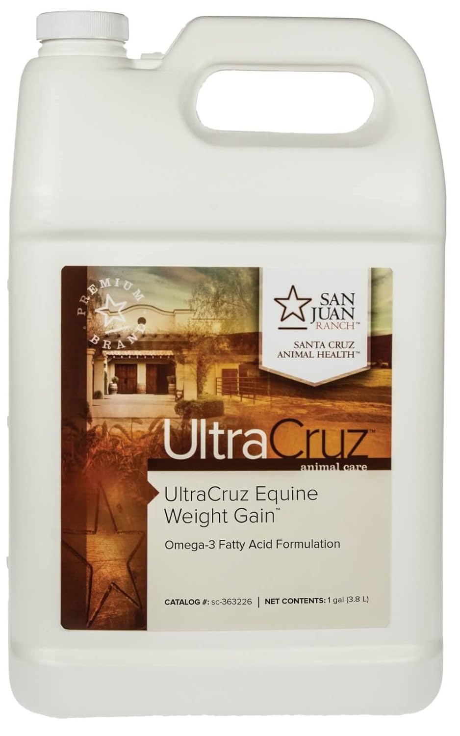 UltraCruz Equine Weight Gain Supplement for Healthy Horses