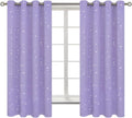 Lavander Star Room Darkening Curtains - Set of 2 Panels 52 x 63 in