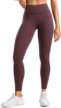 Womens High Waisted No Front Seam Lounge Yoga Legging 25in rise