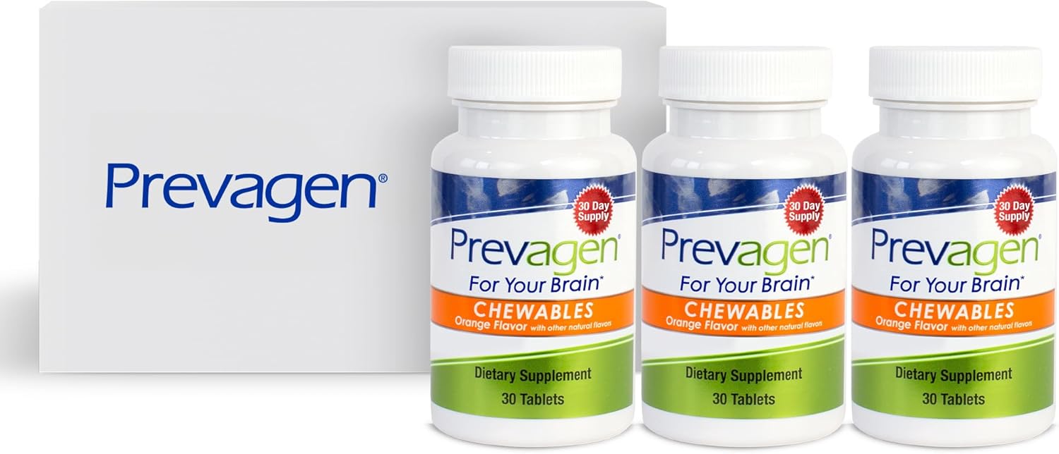Prevagen Regular Strength Orange Chewables for Brain Health