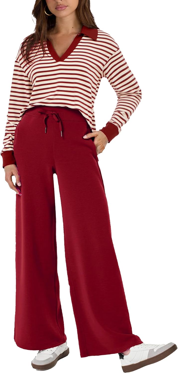 Glamaker Women's 2 Piece Sets Casual Long Sleeve Sweatsuits