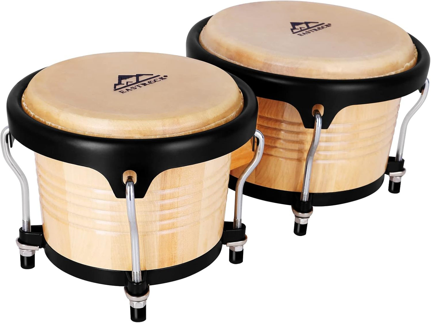 EASTROCK Bongo Drums Set for Kids and Adults - 7 and 9 Inch
