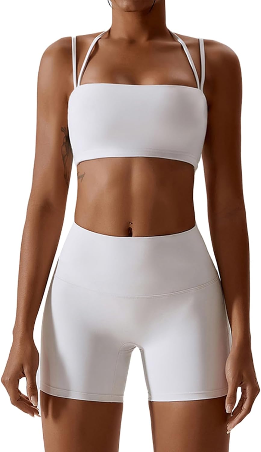 IMEKIS Women's Workout Sets: Stylish Yoga Outfit for Fitness