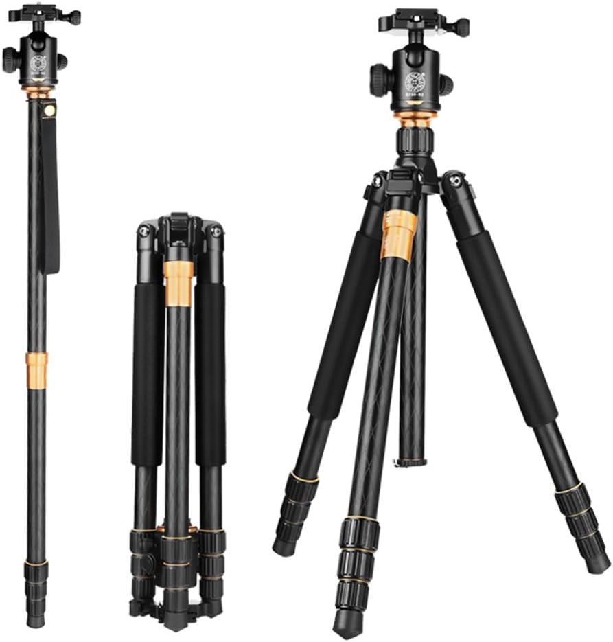 Q-999 Professional Portable Magnesium Aluminum Alloy Tripod