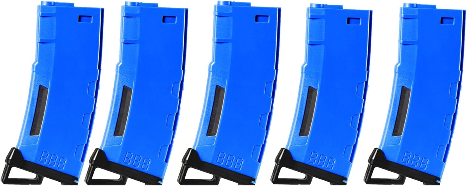 Lancer Tactical Airsoft M4 M16 Series High Speed Mid-Cap Magazines