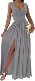 Dokotoo Sexy V-Neck Maxi Dress for 2025 Events