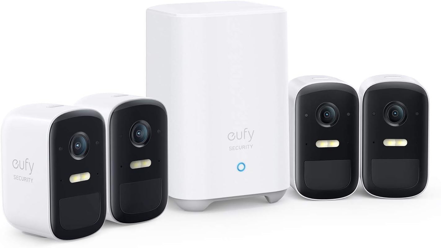 eufyCam 2C 4-Cam Kit: Wireless Outdoor Security System