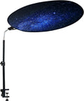 Office Cubicle Desk Shade 36in Circular Anti-Glare Cover - Work Focus