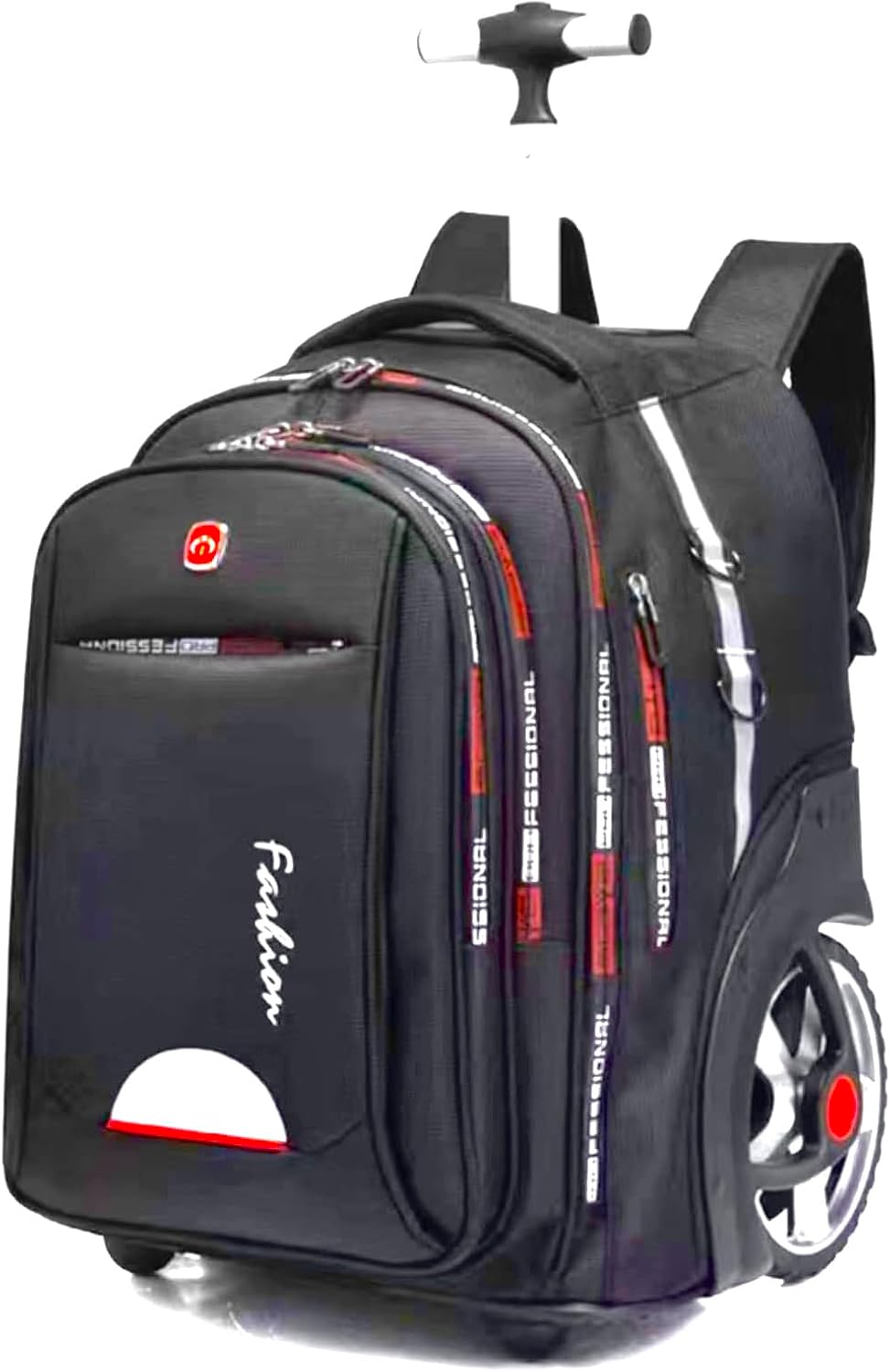 Quality Travel Rolling Backpack for Adults with 55L Capacity