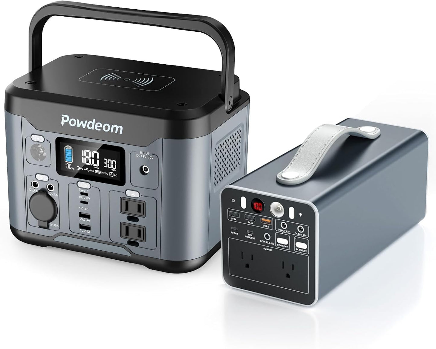 Portable Power Station: Laptop Charger & Backup Supply